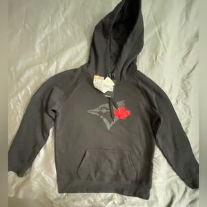 BNWT Blackout Tonal Pullover Hoodie Toronto Blue Jay’s Logo New Era - Mens Large